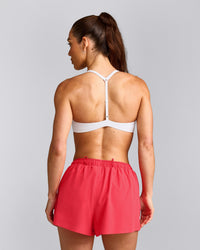 UnifiedMove™ T Back Minimal Bralette | White