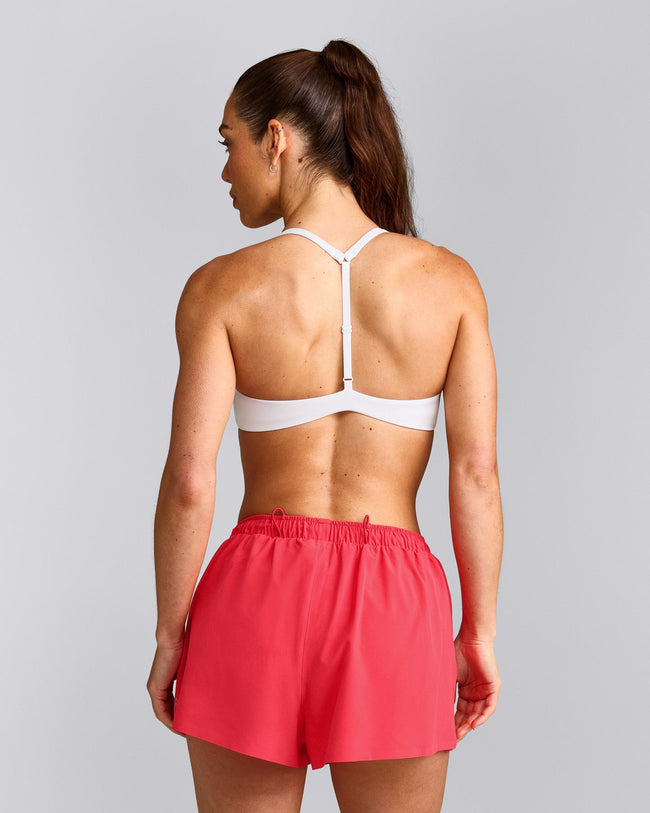 UnifiedMove™ T Back Minimal Bralette | White