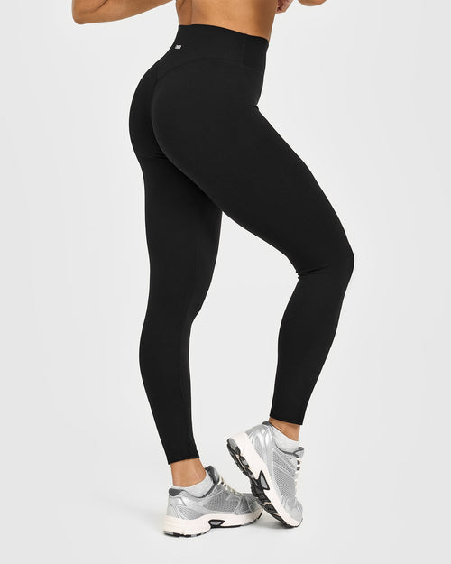 SoftMotion™ High Waisted Leggings | Black