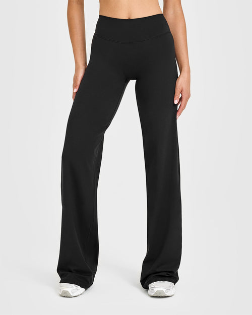 Oner Modal SoftMotion™ Straight Leg Bottoms | Black