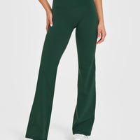 Unified Wrap Flared Bottoms | Racing Green