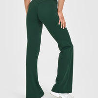Unified Wrap Flared Bottoms | Racing Green