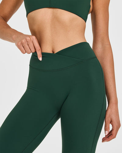 Unified Wrap Flared Bottoms | Racing Green