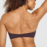 Unified Micro Bandeau Bralette | Dark Umber Brown