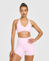 Unified Micro Bralette | Chalk Pink