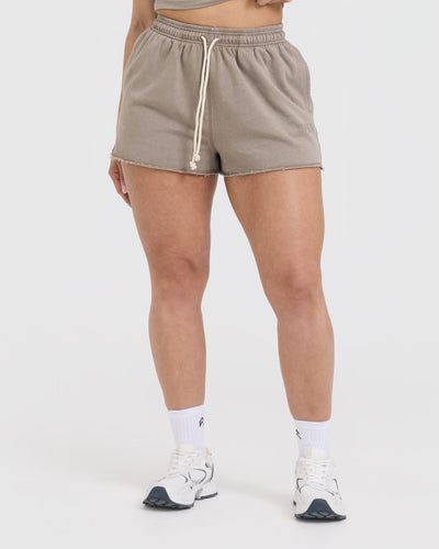 Raw Lounge Oversized Shorts | Minky