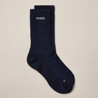 Oner Long Crew Socks 1 Pack | True Blue