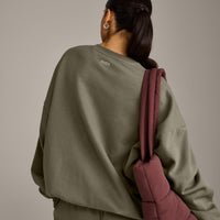 Foundations All Season Crew Neck Sweatshirt | Alpine Green