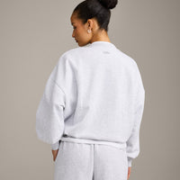 Foundations All Season Crew Neck Sweatshirt | Grey Marl