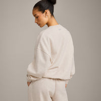 Foundations All Season Crew Neck Sweatshirt | Oat Marl