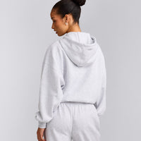 Foundations All Season Zip Up Hoodie | Grey Marl