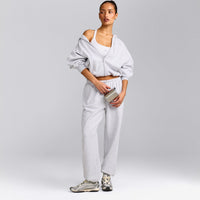 Foundations All Season Zip Up Hoodie | Grey Marl