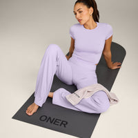 Mellow™ Motion Crew Neck Mid Top | Lavender Purple
