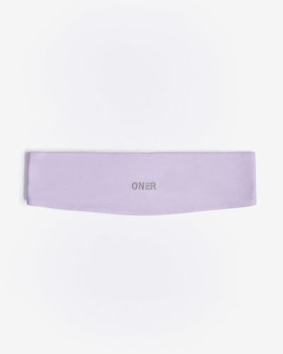 SoftMotion™ Headband with Grey Logo | Lavender Purple