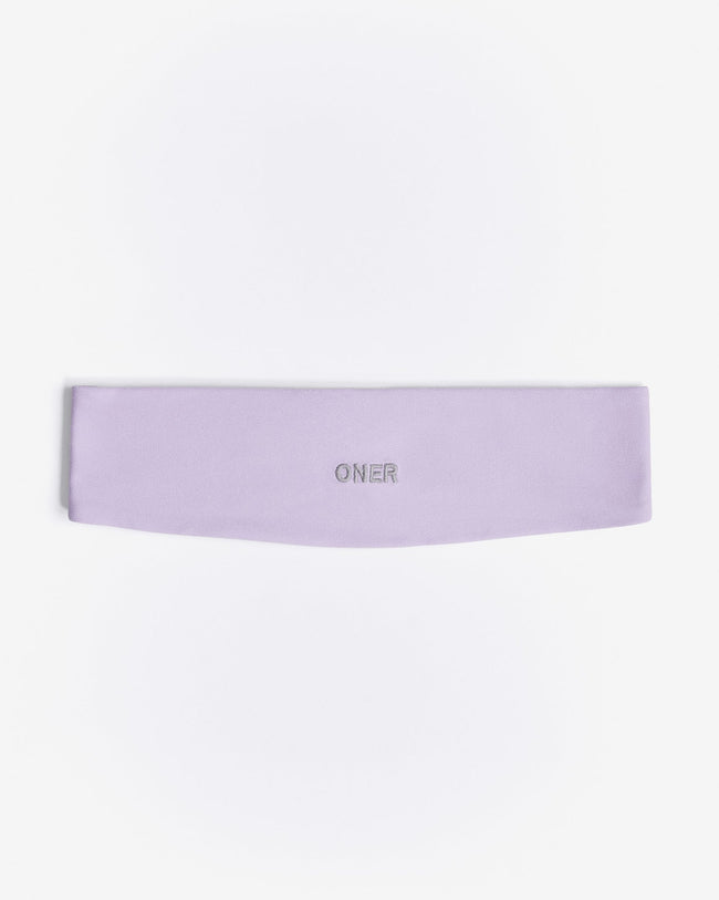 SoftMotion™ Headband with Grey Logo | Lavender Purple