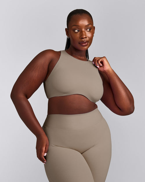 SoftMotion™ High Neck Sports Bra | Minky