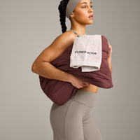 SoftMotion™ Straight Leg Bottoms with Grey Logo | Minky