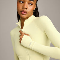 SoftMotion™ Jacket with Grey Logo | Pastel Yellow