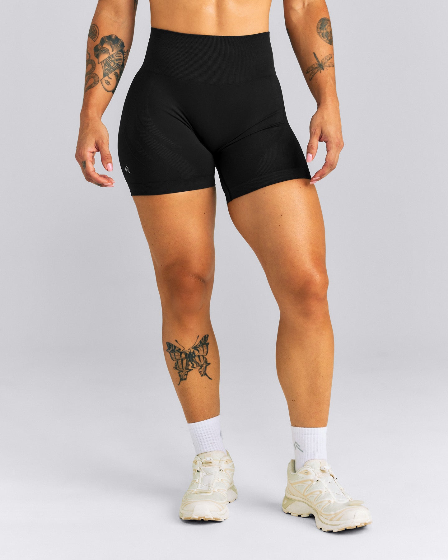 EnhanceLift™ Seamless High Rise Shorts New Branding | Black