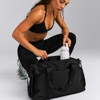 Nylon Gym Holdall | Black
