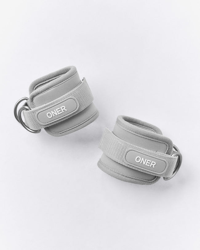 Ankle Straps New Branding | Platinum Grey
