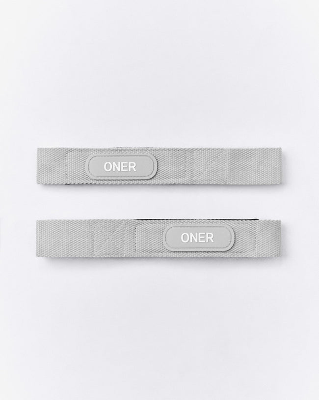 Lifting Straps New Branding | Platinum Grey