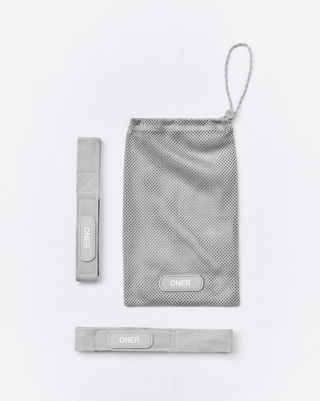 Lifting Straps New Branding | Platinum Grey