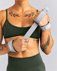 Lifting Straps New Branding | Platinum Grey