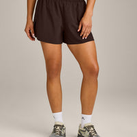 AirMove™ Lined Shorts 4" with Pocket New Branding | 70% Cocoa