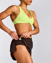AirMove™ Lined Shorts 4" with Pocket New Branding | 70% Cocoa