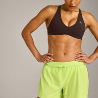 AirMove™ Lined Shorts 4" with Pocket New Branding | Citrus Green