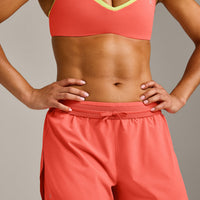 AirMove™ Lined Shorts 4" with Pocket New Branding | Light Charged Coral