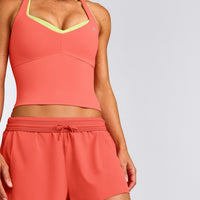 AirMove™ Lined Shorts 2" with Pocket New Branding | Light Charged Coral