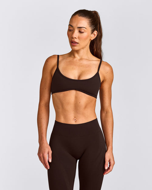 EnhanceLift™ Seamless Minimal Bralette | 70% Cocoa