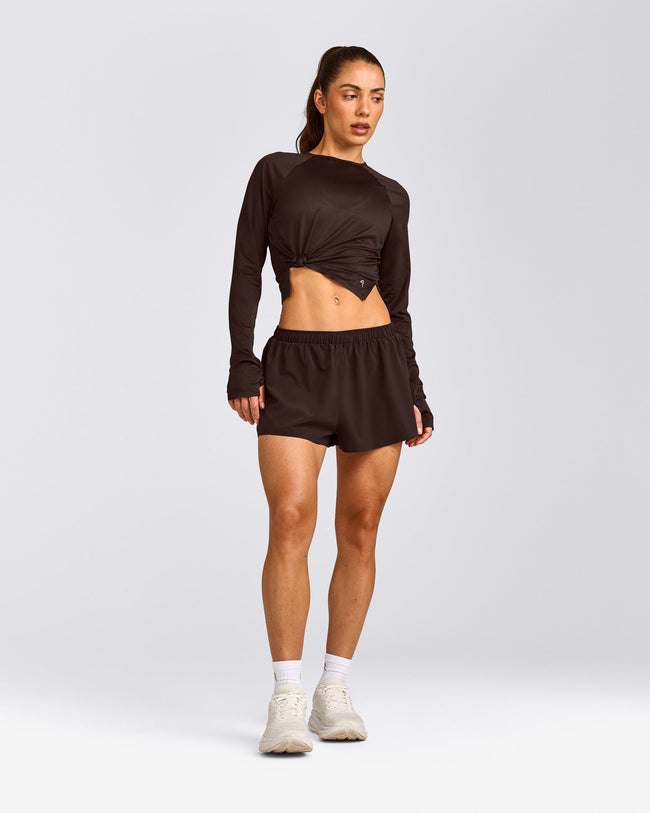 PrecisionMove™ Long Sleeve Top | 70% Cocoa