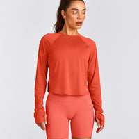 PrecisionMove™ Long Sleeve Top | Coral
