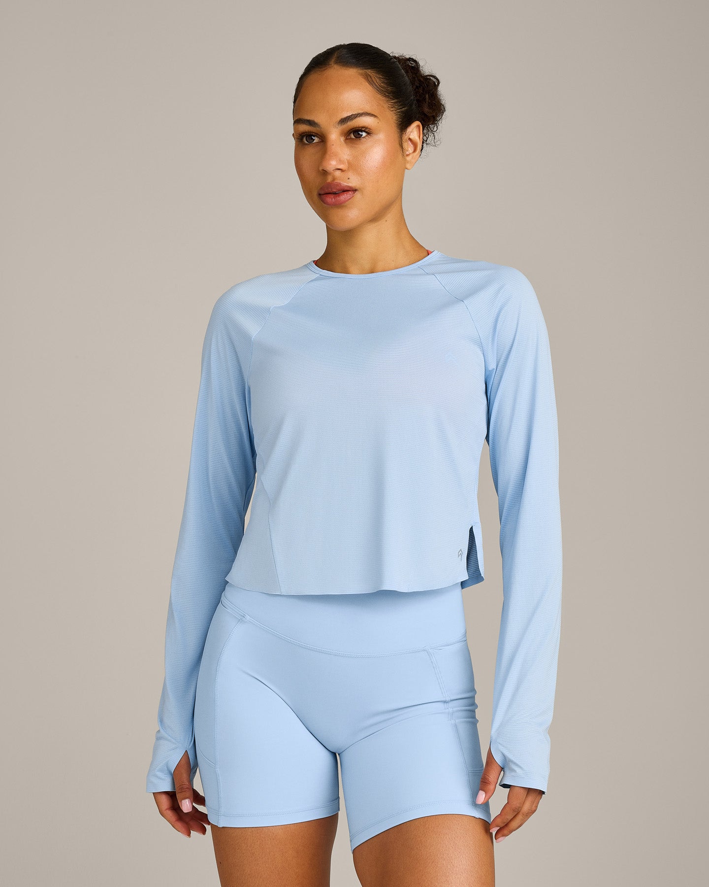 PrecisionMove™ Long Sleeve Top | Powdered Blue