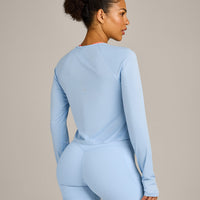 PrecisionMove™ Long Sleeve Top | Powdered Blue