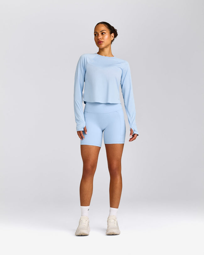 PrecisionMove™ Long Sleeve Top | Powdered Blue