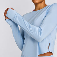 PrecisionMove™ Long Sleeve Top | Powdered Blue