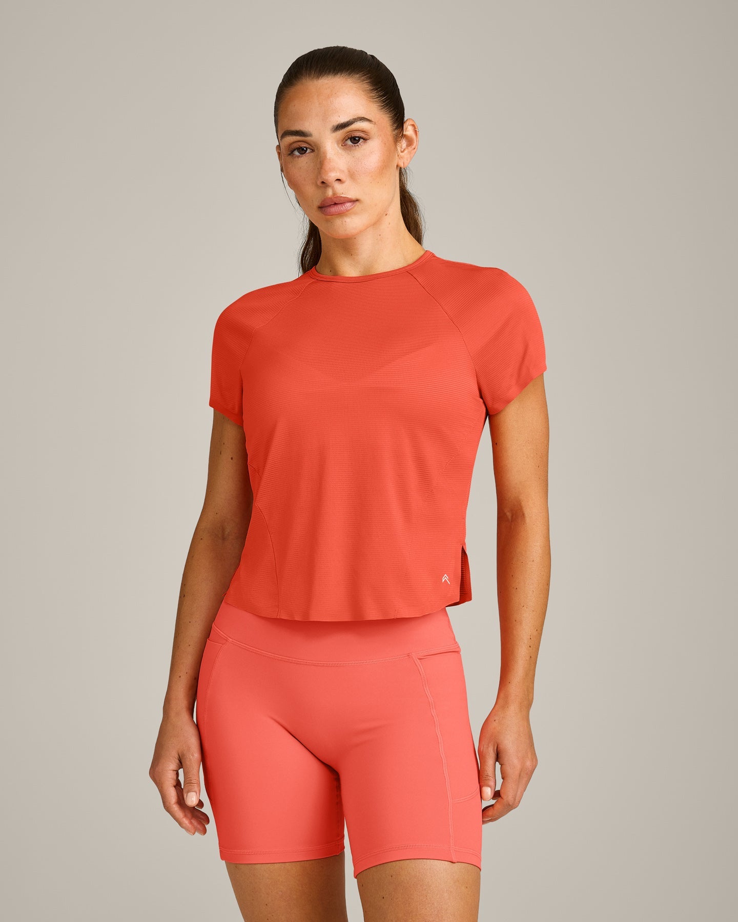 PrecisionMove™ Short Sleeve Top | Coral