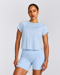 PrecisionMove™ Short Sleeve Top | Powdered Blue