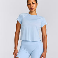 PrecisionMove™ Short Sleeve Top | Powdered Blue
