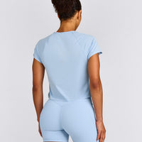 PrecisionMove™ Short Sleeve Top | Powdered Blue