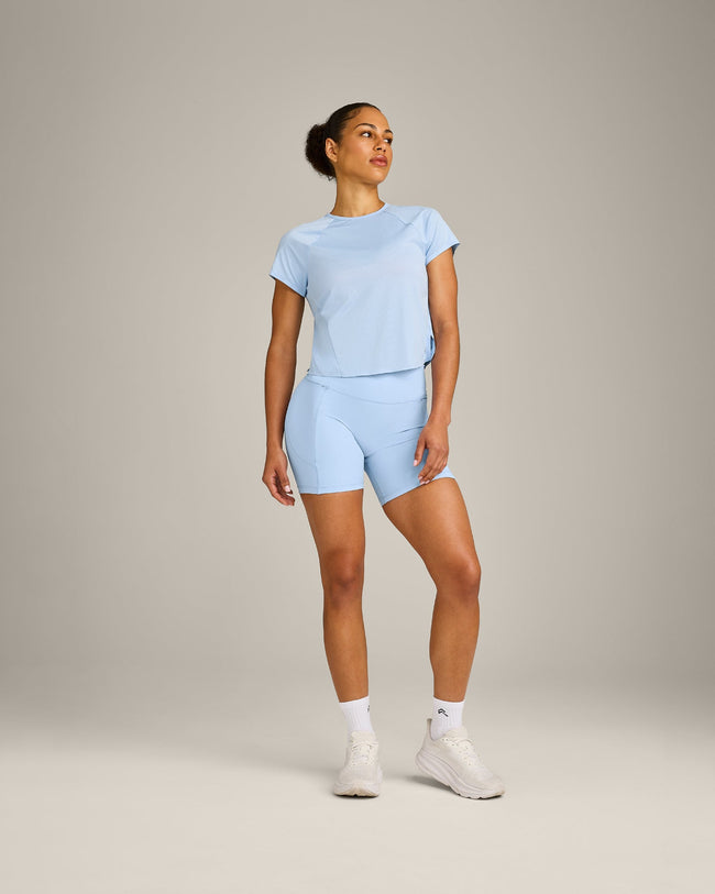 PrecisionMove™ Short Sleeve Top | Powdered Blue