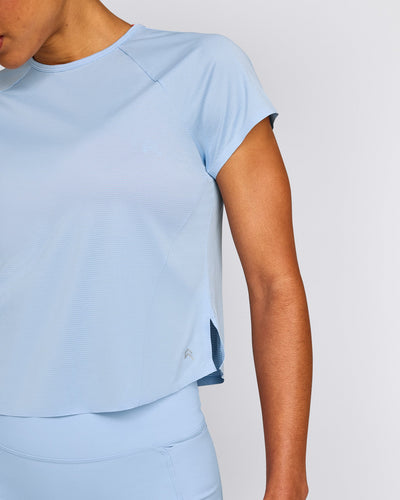 PrecisionMove™ Short Sleeve Top | Powdered Blue