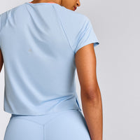 PrecisionMove™ Short Sleeve Top | Powdered Blue
