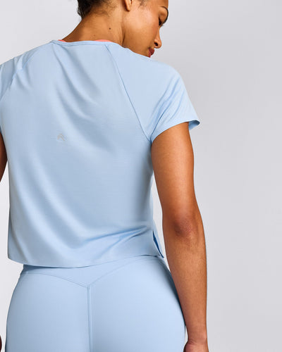 PrecisionMove™ Short Sleeve Top | Powdered Blue