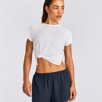 PrecisionMove™ Short Sleeve Top | White