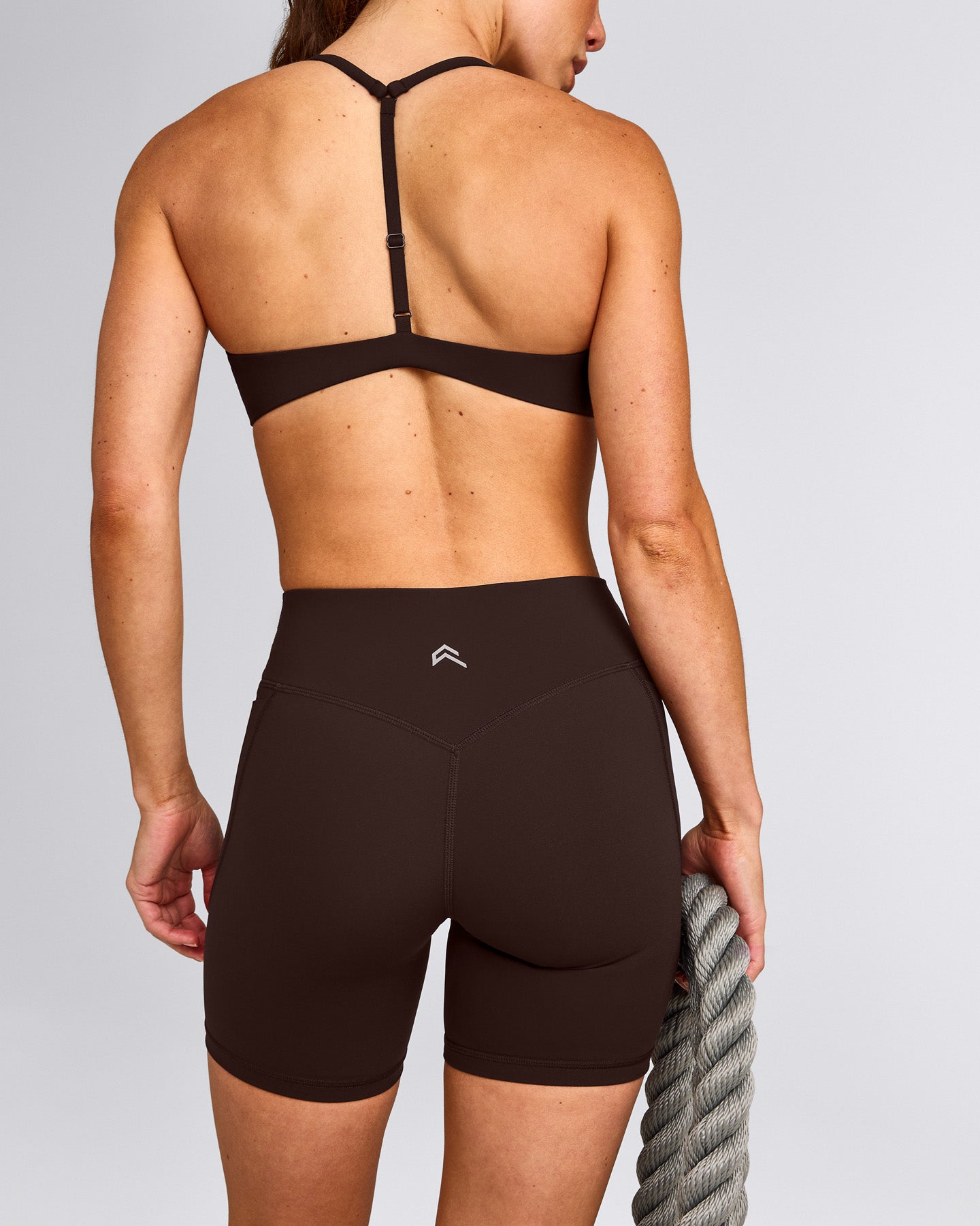 UnifiedMove™ Pocket Shorts 6" with Bonding with Reflective Logo | 70% Cocoa